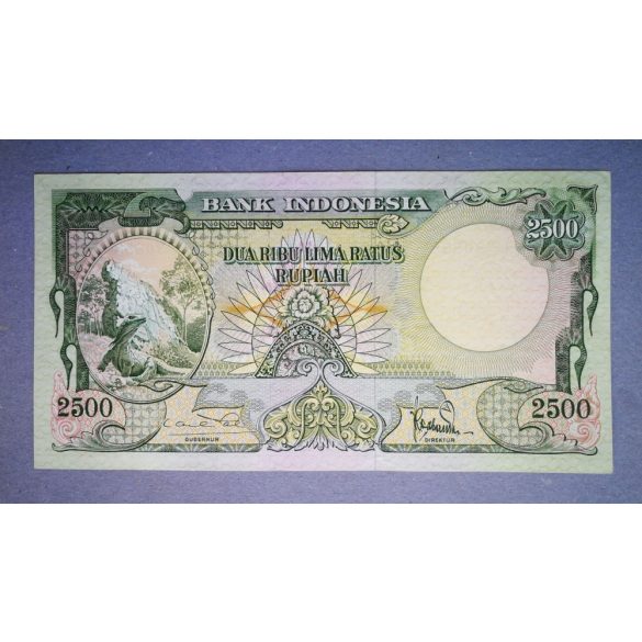 Indonézia 2500 Rupiah 1957 XF-