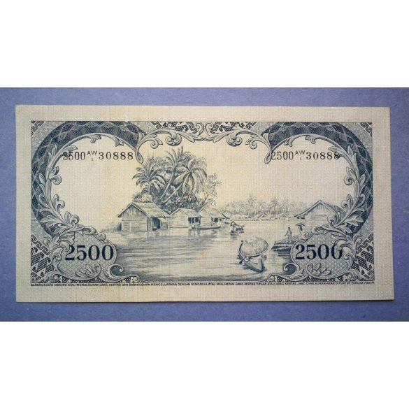 Indonezia 2500 Rupiah 1957 XF-