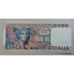 Italy 50000 Lire 1977 VF+