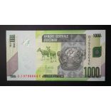 Kongó 1000 Francs 2022 UNC