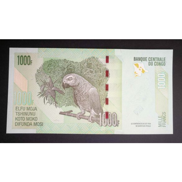 Kongó 1000 Francs 2022 UNC