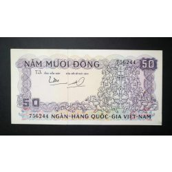 Dél-Vietnám 50 Dong 1966 aUNC+