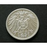 Németország 1 Márka 1908 5,5 g ezüst