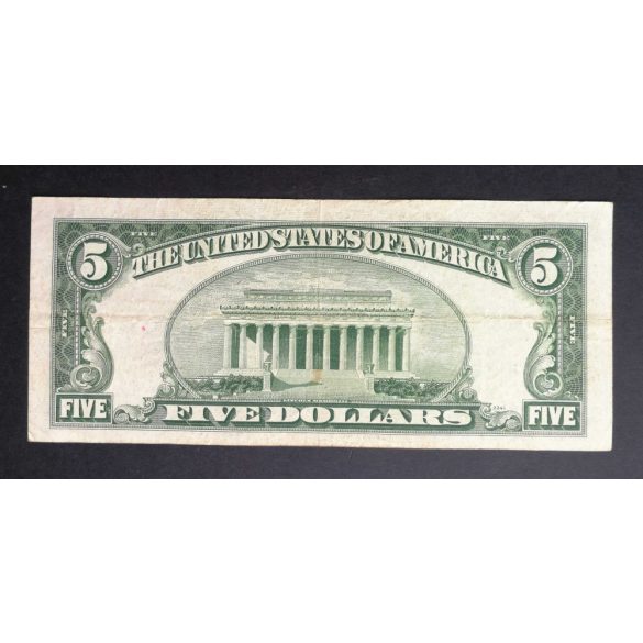 USA 5 Dollars Silver Certificate 1953 F