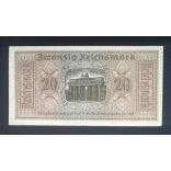 Germany 20 Reichsmark 1940-45 XF