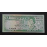 Fiji 2 Dollars 1983 UNC-