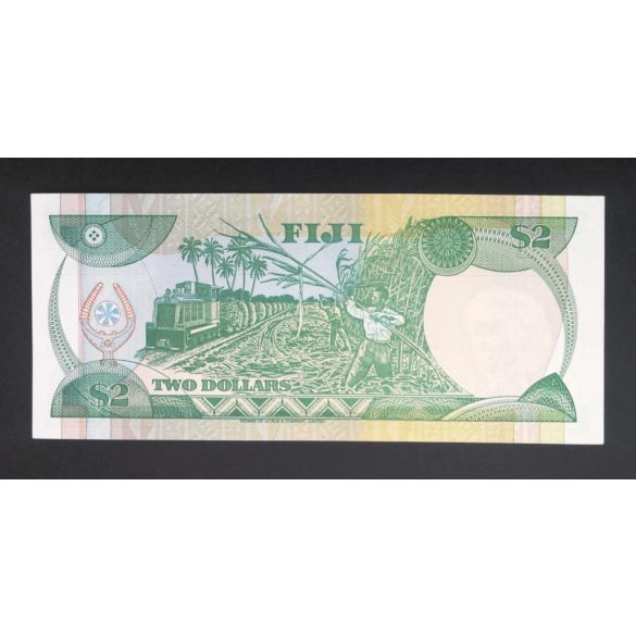 Fiji 2 Dollars 1983 UNC-