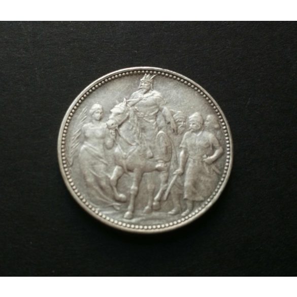 Hungary 1 Korona 1896 KB silver - To commemorate the thousand-year Hungary 4.9 g