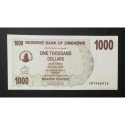 Zimbabwe 1000 Dollars 2006 UNC