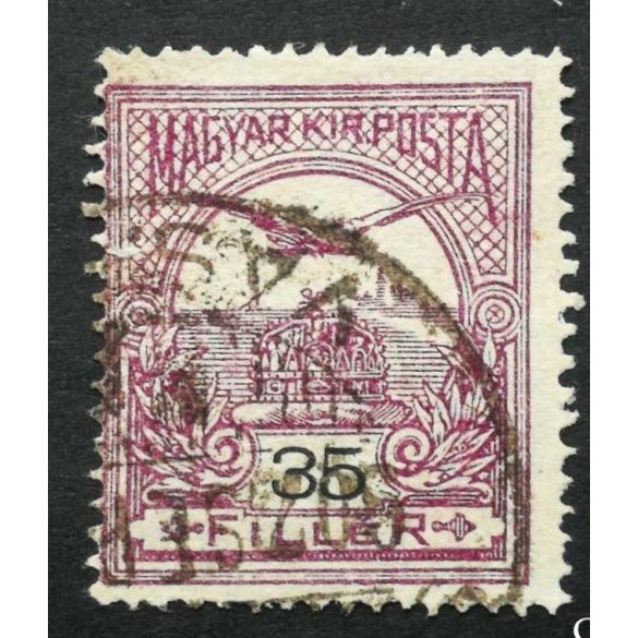 Hungary 1906 TURUL 35 f perf. 15 used