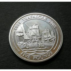 Gibraltar 5 Pounds 2005 Silver PP, Commemorative coin