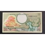 Indonesia 25 Rupiah 1959 UNC