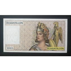 France Echantillon 10103 test banknote AUNC+