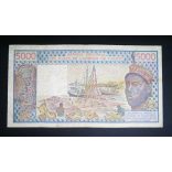 Nyugat-Afrikai Államok, Burkina Faso 5000 Francs 1992 F-