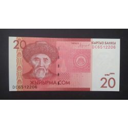 Kirgizisztán 20 Com 2016 UNC 