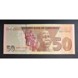 Zimbabwe 50 Dollars 2020/21 UNC 