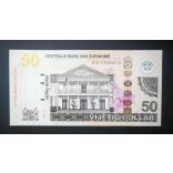 Suriname 50 Dollar 2016 Unc