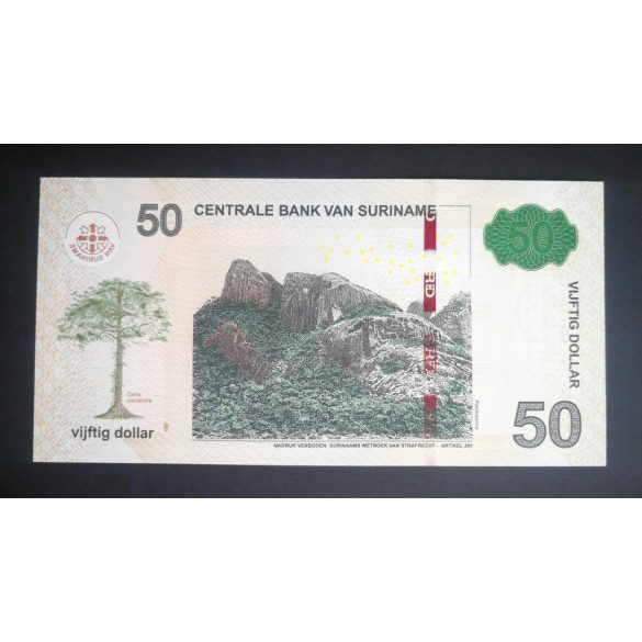 Suriname 50 Dollar 2016 Unc