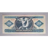 Hungary 20 Forints 1965 VF+