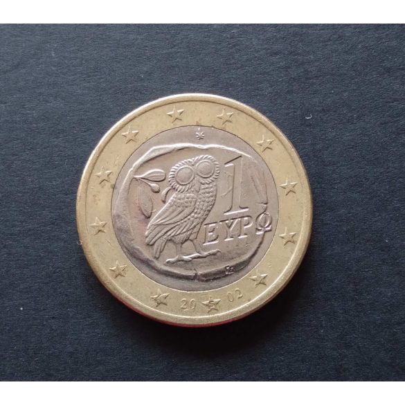 Görögország 1 Euro 2002S gXF