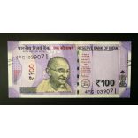 India 100 Rupees 2020 Unc 