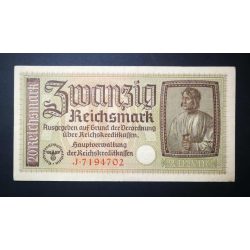Germany 20 Reichsmark 1940-45 VF