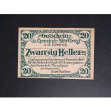 Austria 20 Heller 1921 Unc Wartberg