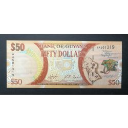 Guyana 50 Dollars 2016 UNC