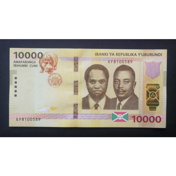 Burundi 10000 Francs 2018 UNC