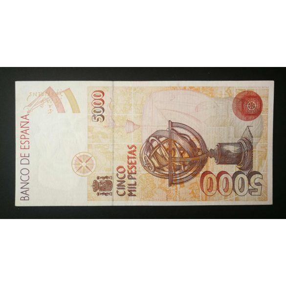 Spain 5000 Pesetas 1992 UNC