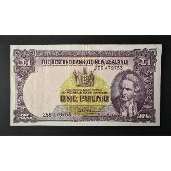 Új-Zéland 1 Pound 1967 VF-