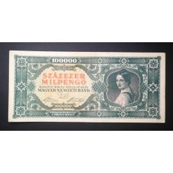 Hungary 100000 Milpengő 1946 VF-
