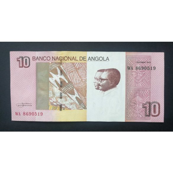 Angola 10 Kwanzas 2012 VF+