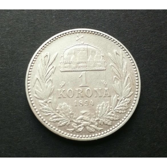 Hungary 1 Korona 1894 KB silver 4.9 g