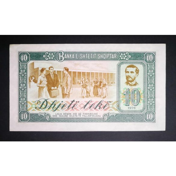 Albania 10 Leke 1976 Unc-