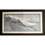 Luxembourg 20 Francs 1966 VF