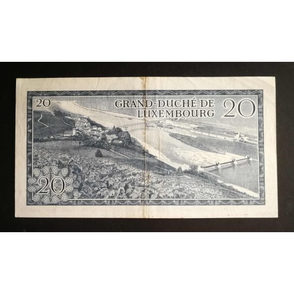 Luxembourg 20 Francs 1966 VF