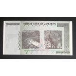 Zimbabwe 50 trillion Dollars 2008 UNC