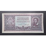 Hungary 10 million Milpengő 1946 VF+