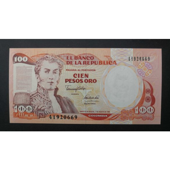 Colombia 100 Pesos 1991 UNC