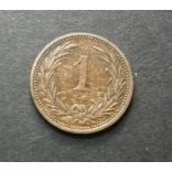 Hungary 1 Filér 1902 KB