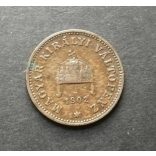 Hungary 1 Filér 1902 KB
