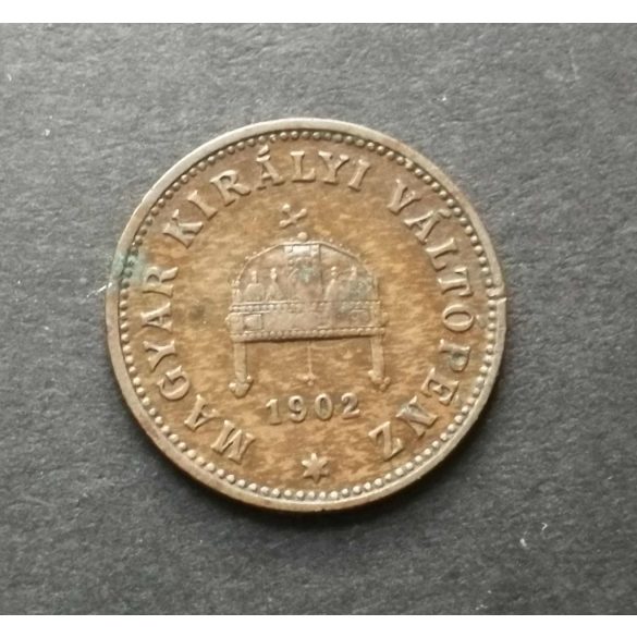 Hungary 1 Filér 1902 KB
