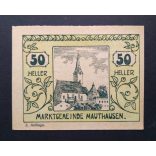 Austria 50 Heller 1920 Unc Mauthausen