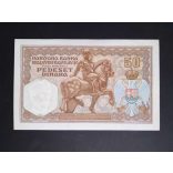 Yugoslavia 50 Dinara 1931 Unc-