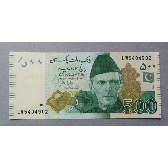 Pakisztán 500 Rupees 2020 Unc