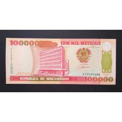 Mozambik 100000 Meticais 1993 aUNC