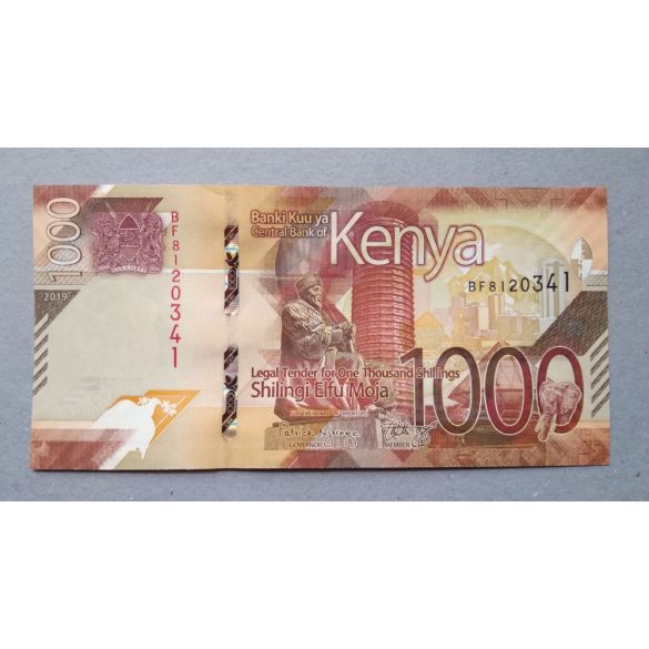 Kenya 1000 Shillings 2019 UNC