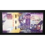 Kenya 100 Shillings 2019 UNC