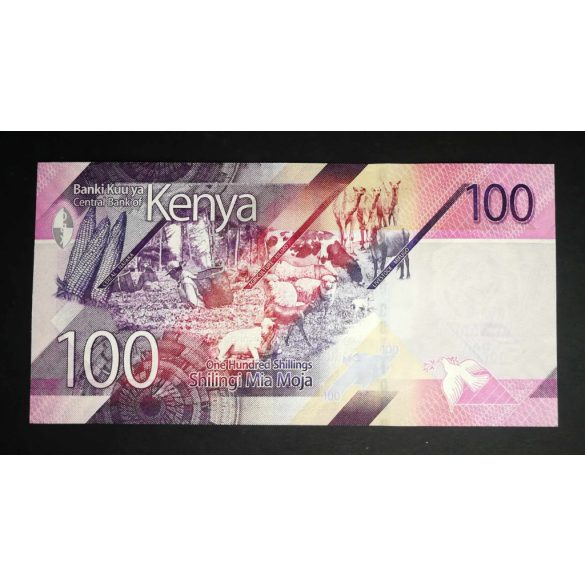 Kenya 100 Shillings 2019 UNC